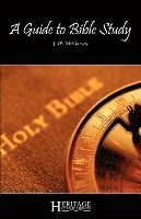 bokomslag A Guide to Bible Study