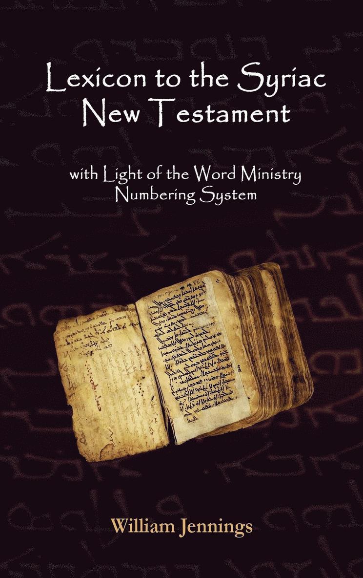 Lexicon to the Syriac New Testament 1
