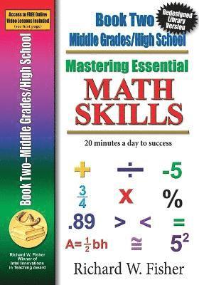 Mastering Essential Math Skills, Book 2, Middle Grades/High School 1