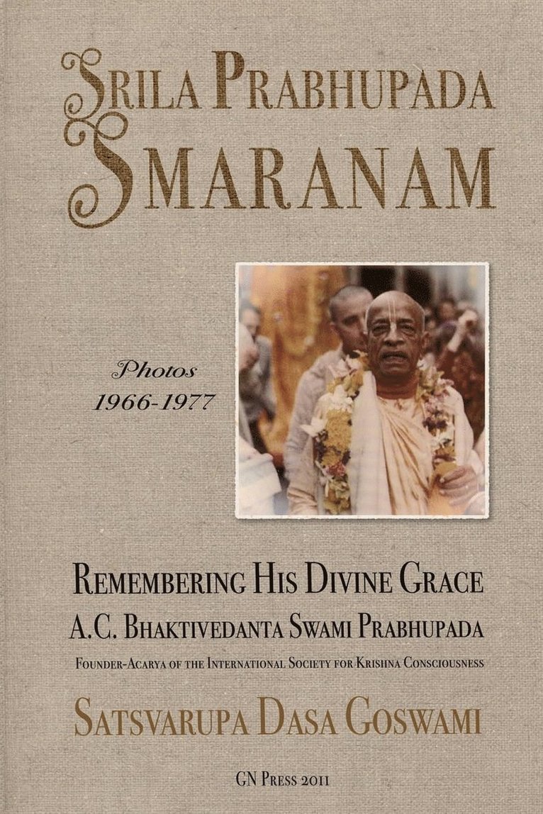 Srila Prabhupada Smaranam 1