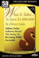 bokomslag What It Takes... To Earn $1,000,000 In Direct Sales