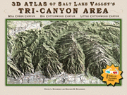 3D Atlas of Salt Lake Valley's Tri-Canyon Area 1