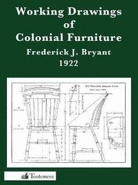 bokomslag Working Drawings Of Colonial Furniture