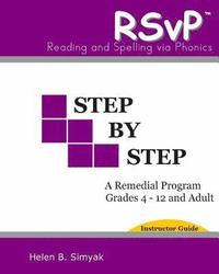 bokomslag RSvP - Step by Step - Instructor Guide: RSvP - Reading and Spelling via Phonics