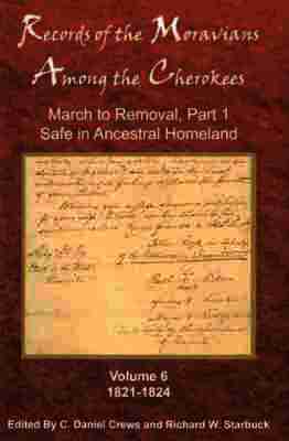 Records of the Moravians Among the Cherokees