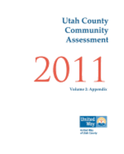 Utah County Community Assessment 2011, Volume 2 1