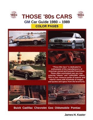 bokomslag Those 80s Cars - GM