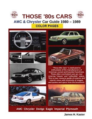 bokomslag Those 80s Cars - AMC & Chrysler