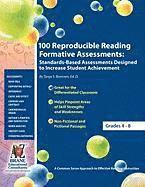 bokomslag 100 Reproducible Reading Formative Assessments: Standards-Based Assessments Designed to Increase Student Achievement