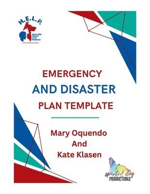 bokomslag Emergency And Disaster Plan Template