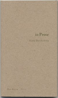 bokomslag In Prose