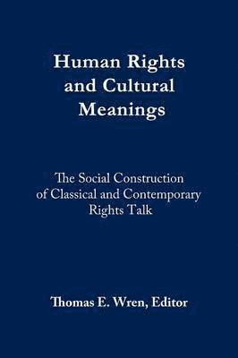 Human Rights and Cultural Meanings 1