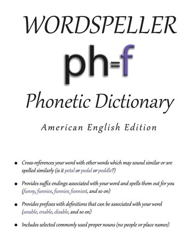Diane M Frank - Wordspeller Phonetic Dictionary, Häftad