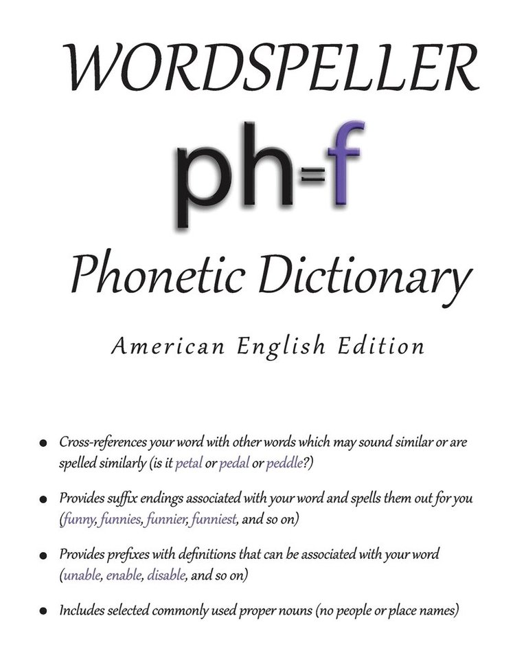 Wordspeller Phonetic Dictionary 1