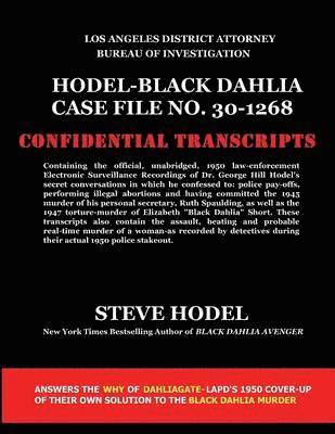 Hodel-Black Dahlia Case File No. 30-1268 1