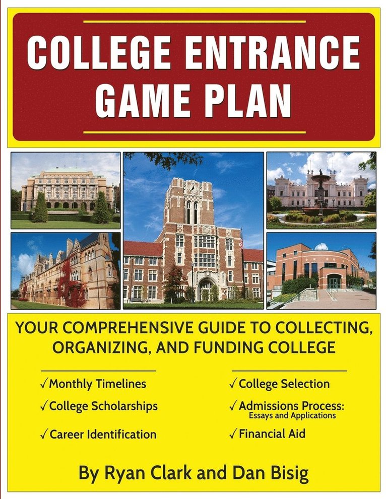 Ryan Clark, Dan Bisig - College Entrance Game Plan, Häftad