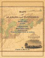 bokomslag Maps of Alabama and Tennessee by Matthew Rhea