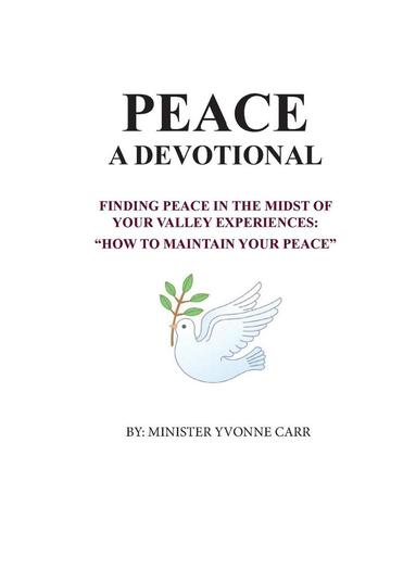 Yvonne Carr - Peace Book, Häftad