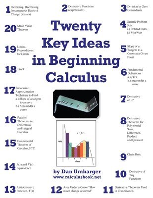 Twenty Key Ideas in Beginning Calculus 1