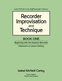 bokomslag Recorder Improvisation and Technique Book One