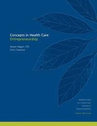 bokomslag Concepts in Health Care Entrepreneurship: Clinic Checklist