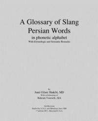 bokomslag A Glossary of Slang Persian Words