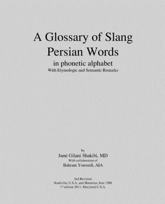 bokomslag A Glossary of Slang Persian Words