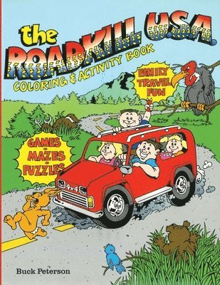 bokomslag Roadkill USA Coloring and Activity Book