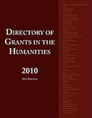 bokomslag Directory of Grants in the Humanities 2010