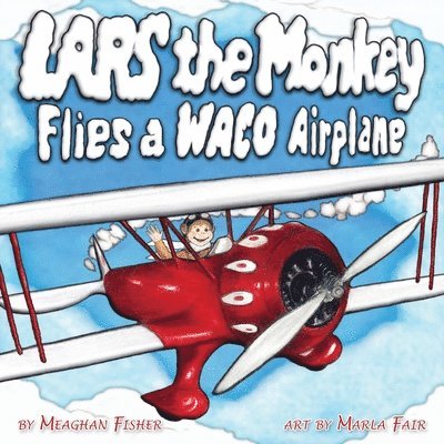 Lars the Monkey Flies a Waco Airplane 1