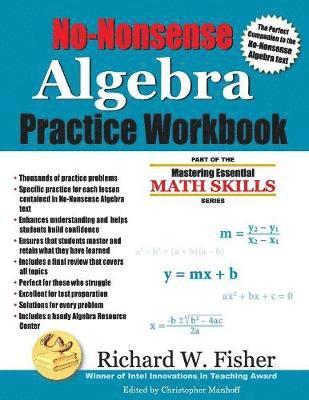 No-Nonsense Algebra Practice Workbook 1