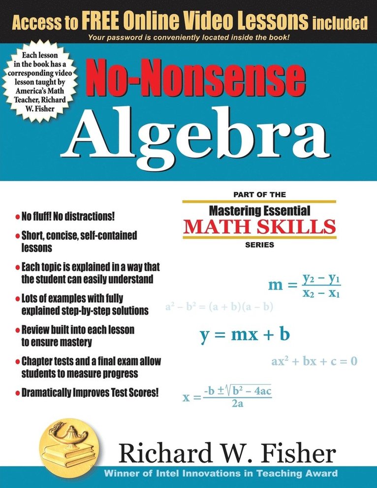 No-Nonsense Algebra 1