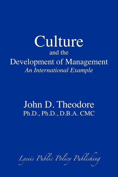 bokomslag Culture and the Development of Management