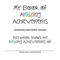 My Book of Amazing Achievements 1