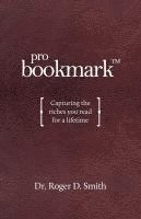 bokomslag ProBookmark: Capturing the riches you read for a lifetime