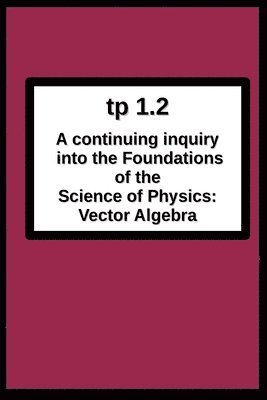 tp1.2 A continuing inquiry into the Foundations of the Science of Physics 1