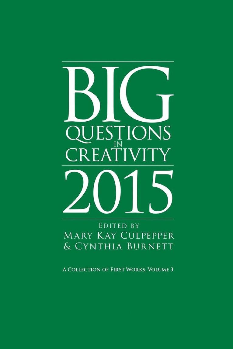 Big Questions in Creativity 2015 1