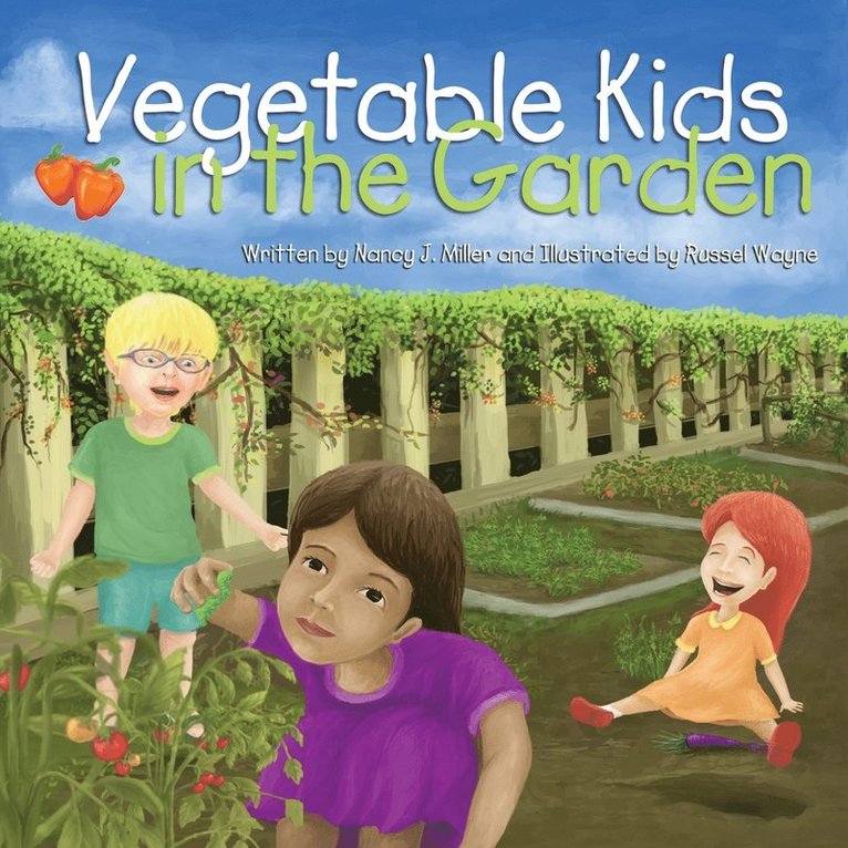 Vegetable Kids in the Garden 1