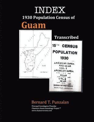 INDEX - 1930 Population Census of Guam 1