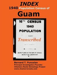 bokomslag INDEX 1940 Census of Guam
