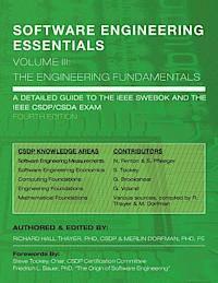 bokomslag SOFTWARE ENGINEERING ESSENTIALS, Volume III: The Engineering Fundamentals