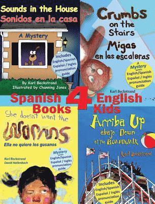 bokomslag 4 Spanish-English Books for Kids - 4 libros bilinges para nios