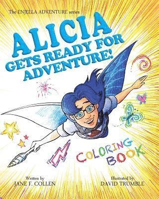 8x10Coloring Book Alicia Gets Ready 1