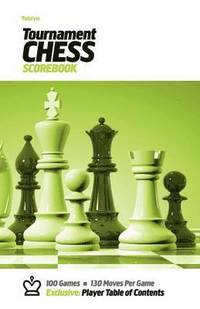 bokomslag Tabiya Tournament Chess Scorebook