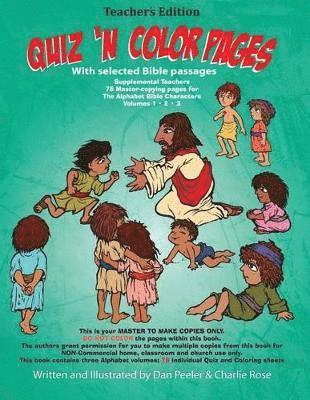 Teachers' Edition Bible ABC Quiz 'N Color Pages