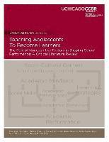 bokomslag Teaching Adolescents To Become Learners The Role of Noncognitive Factors in Shaping School Performance: A Critical Literature Review