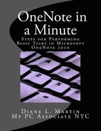 bokomslag OneNote in a Minute: A Quick Tutorial