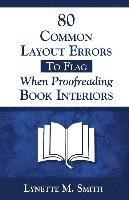 bokomslag 80 Common Layout Errors to Flag When Proofreading Book Interiors