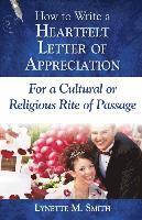 How to Write a Heartfelt Letter of Appreciation for a Cultural or Religious Rite of Passage 1