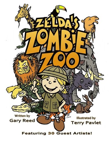 Gary Reed - Zelda's Zombie Zoo, Häftad